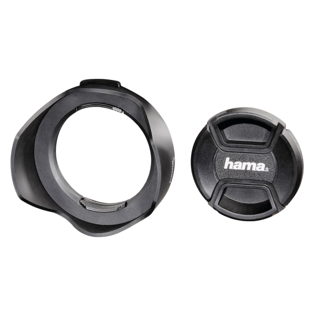 Hama Hood with Lens Cap, univ ersal, 62 mm
