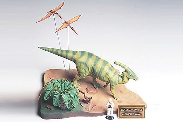 TAMIYA 1/35 Parasaurolophus Diorama