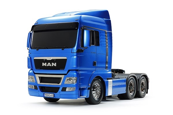 TAMIYA 1/14 Man TGX 26.540 6x4 XLX (Light Metallic Blue)
