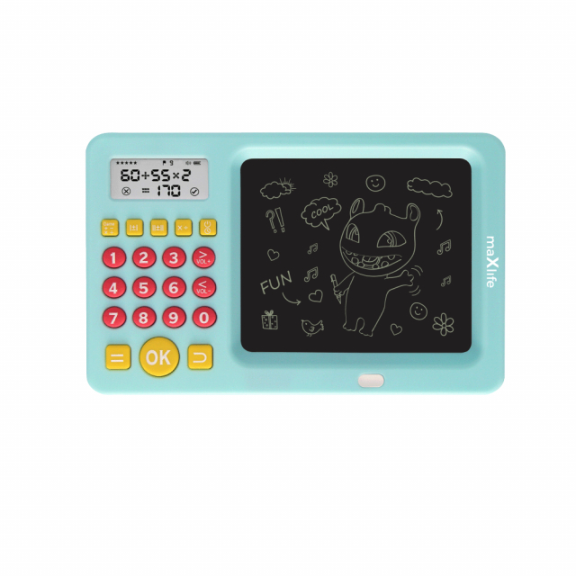Maxlife MXWB-01 - Drawing board with calculator, blue