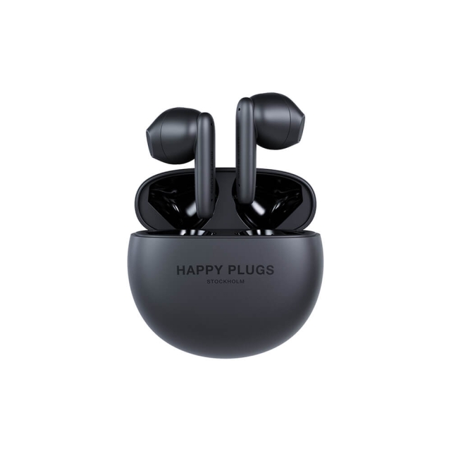 Happy Plugs Headphone Joy Lite In-Ear TWS Black