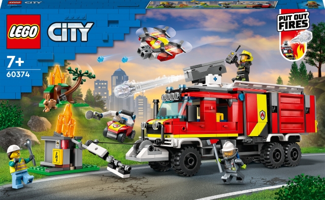 LEGO City Fire 60374 - Fire Command Truck