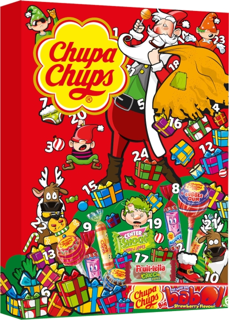 Chupa Chups Christmas calendar, 210,6 g
