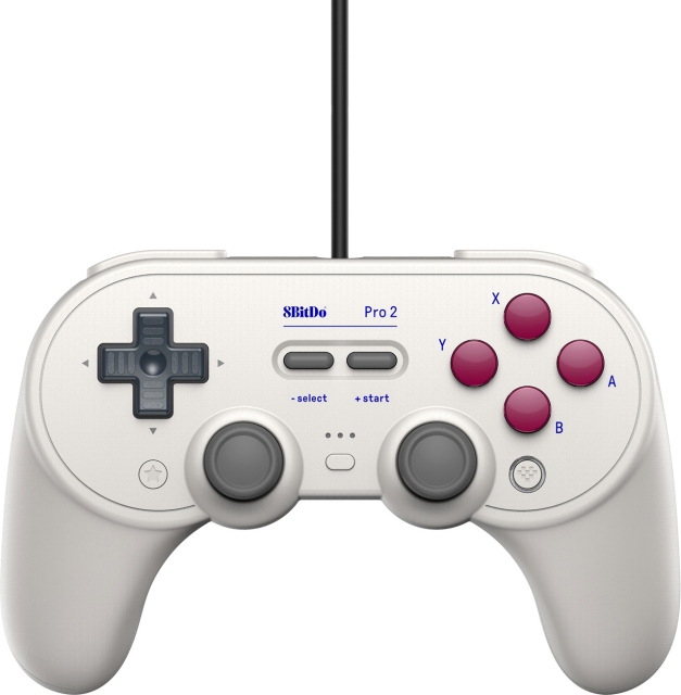 8BitDo Pro 2 Wired G Classic Edition Game Controller, Switch / PC