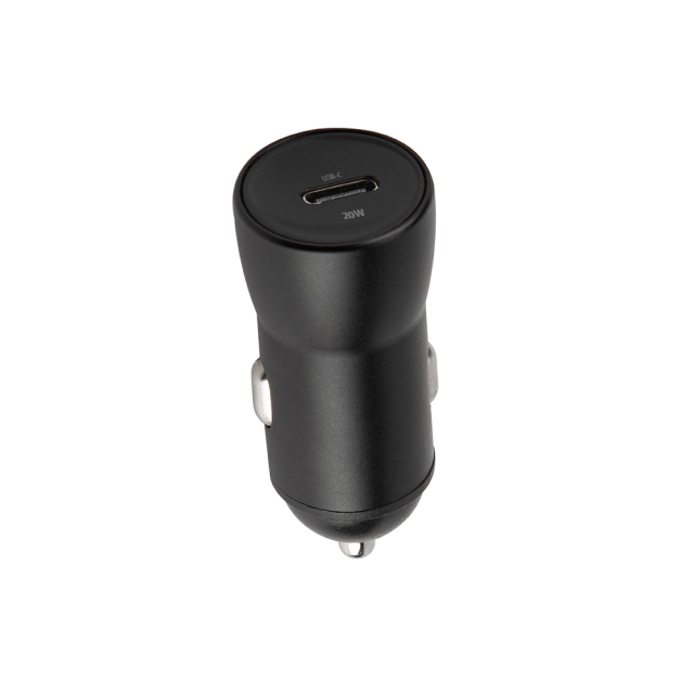 Maxlife MXCC-04 PD QC Car Charger 1x USB-C 20W, Black