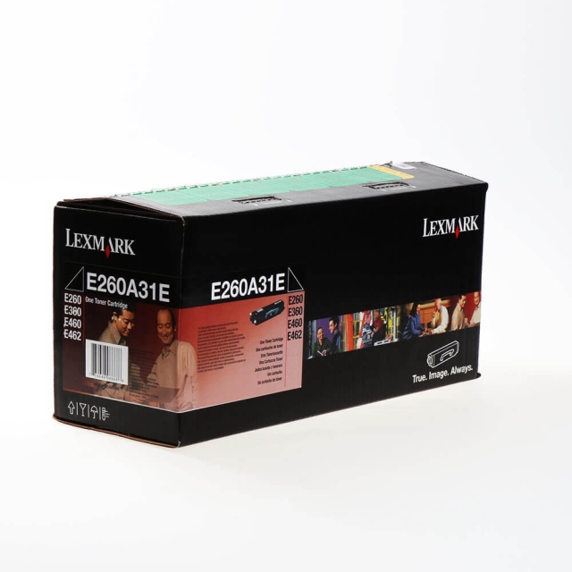 Lexmark Toner E260A31E Black, Corporate Return