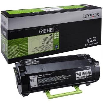 Lexmark Toner 51F2H0E 512H Black, Return