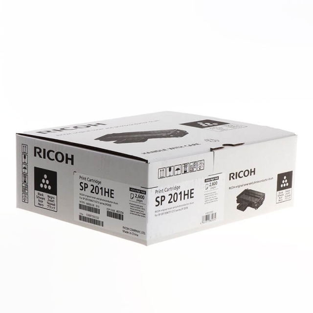 Ricoh Toner 407254 SP 201HE Black