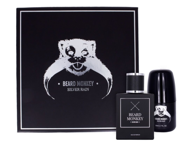 Beard Monkey Giftset Beard Monkey Silver Rain