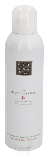 Rituals Sakura Zensational Foaming Shower Gel 200 ml