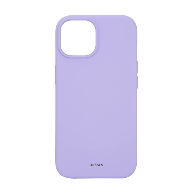 Onsala Phone Case with Silicone Feel MagSeries Purple - iPhone 15