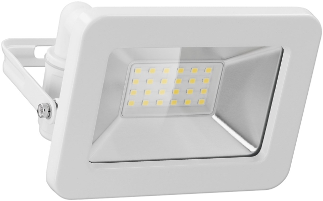 Goobay LED Outdoor Floodlight, 20 W with 1700 lm, neutral white light (4000 K) and M16 cable gland, suitable for outdoor use (IP65)