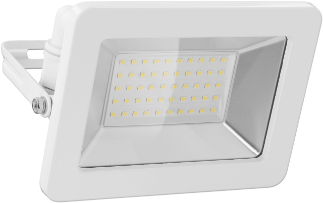 Goobay LED Outdoor Floodlight, 50 W with 4250 lm, neutral white light (4000 K) and M16 cable gland, suitable for outdoor use (IP65)