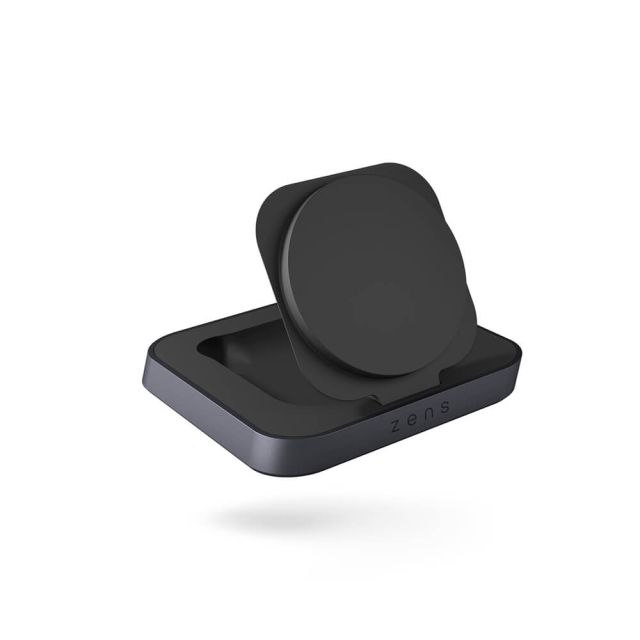 Zens Magnetic Nightstand Charger Qi 15W Apple Fast Charge