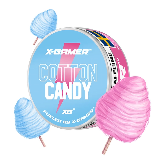 X-GAMER Pouch Energy Cotton Candy