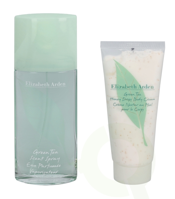 Elizabeth Arden E.Arden Green Tea Giftset 200 ml, Edp Spray 100ml/Body Cream 100ml