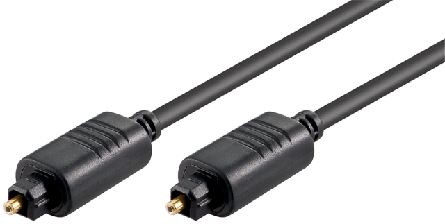 Goobay Toslink Cable 5 mm Toslink male > Toslink male, ø 5 mm, 1 m