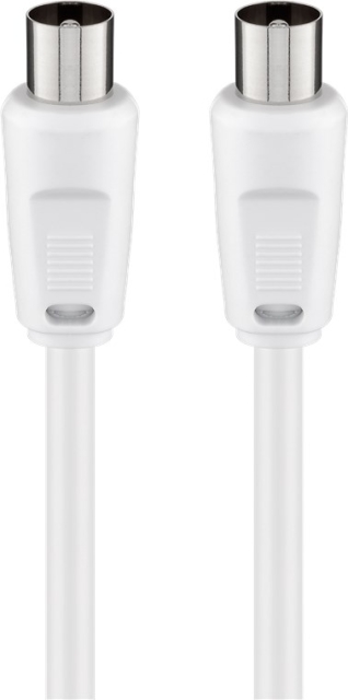 Goobay Antenna Cable ( coaxial plug > coaxial plug, 2.5 m