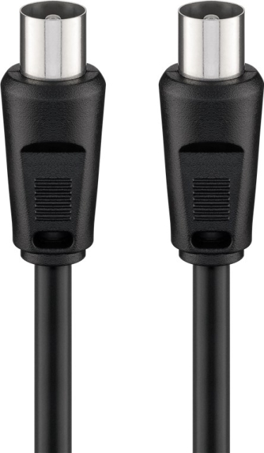 Goobay Antenna Cable ( coaxial plug > coaxial plug, 2.5 m