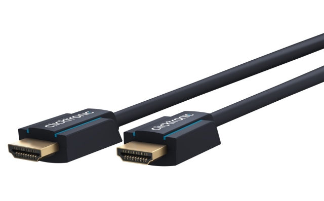 ClickTronic Premium High Speed HDMI™ Cable with Ethernet Premium cable | 1x HDMI™ plug  1x HDMI™ plug | 1.0 m | UHD 4K @ 60 Hz