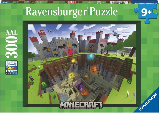 Minecraft Cutaway Pussel, 300 bitar