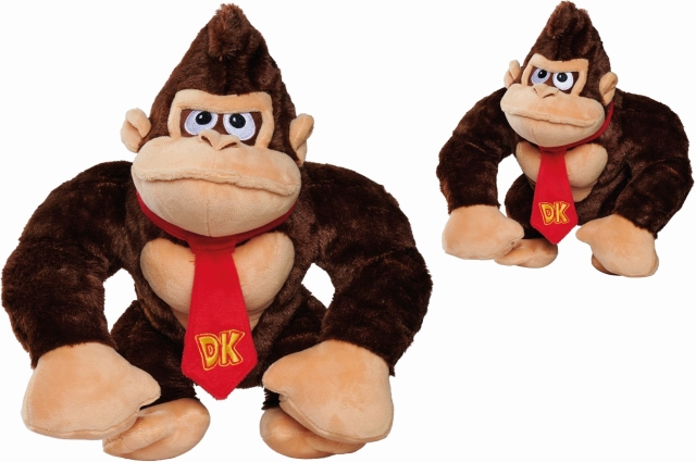 Simba Toys Benelux Simba Super Mario, Donkey Kong - Plush Toy, 27 cm