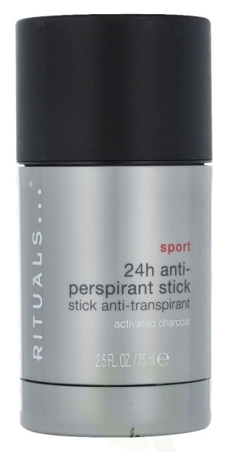 Rituals Sport 24H Anti-perspirant Stick 75 ml Activated Charcoal