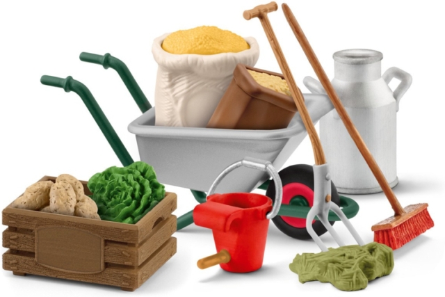 Schleich Farm World 42610 Stallvårdstillbehör