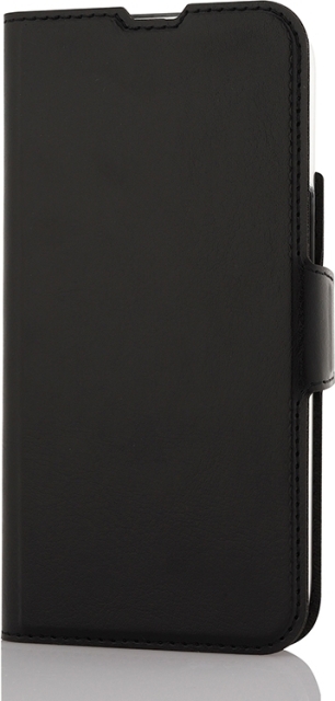 Wave BookCase - skyddsfodral, MagSafe-kompatibelt, iPhone 15, svart.