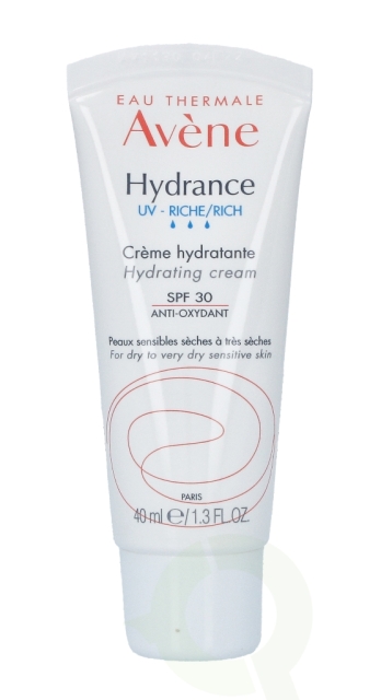 Avene Hydrance Optimale Rich Hydrating Perf SPF30 40 ml