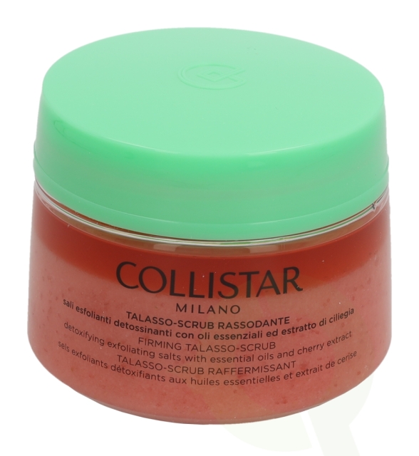 Collistar Firming Talasso Scrub 700 gr With Essential Oils And Cherry Extract