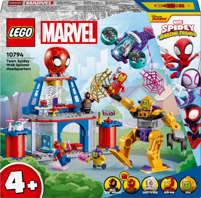 LEGO Super Heroes Marvel 10794  - Team Spidey Web Spinner Headquarters
