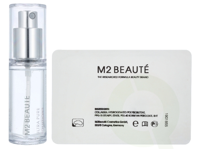 M2 Beaute Hybrid Second Skin Eye Mask Collagen Set 30 ml Activator 30ml + 7 Eye Contour Patches