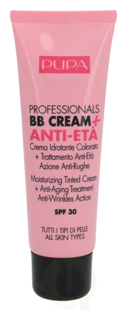 Pupa Milano Pupa Pupa Professionals BB Cream + Anti-Eta SPF30 50 ml #001 Nude