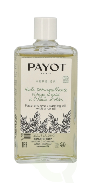 Payot Herbier Face And Eye Cleansing Oil 95 ml With Olive Oil