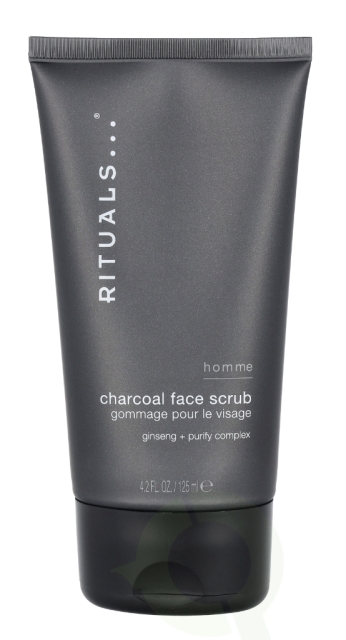 Rituals Homme Charcoal Face Scrub 125 ml Ginseng + Purity Complex