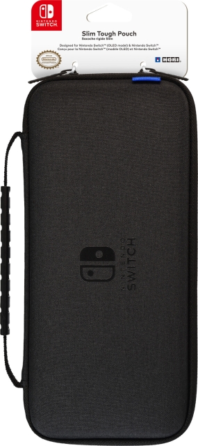 Hori Slim Tough Pouch -skyddsfodral, svart, Switch OLED