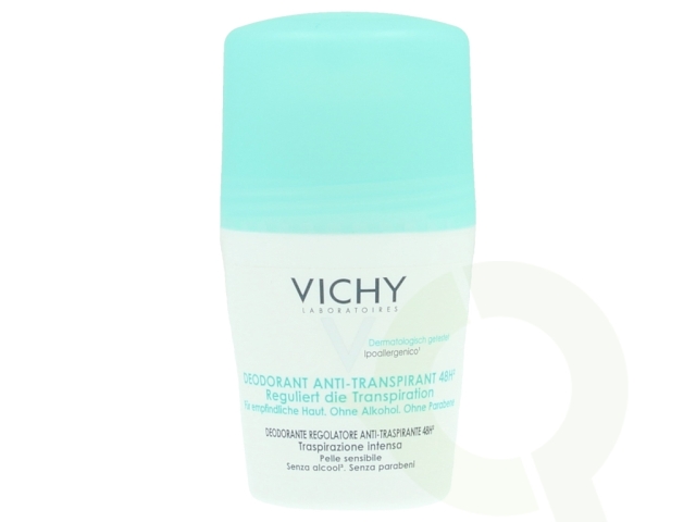 Vichy 48Hr Anti-Perspirant Roll-On 50 ml Sensitive Skin - Alcohol Free