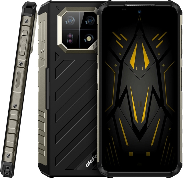 Ulefone Armor 22 telefon, 256/8GB, svart/orange