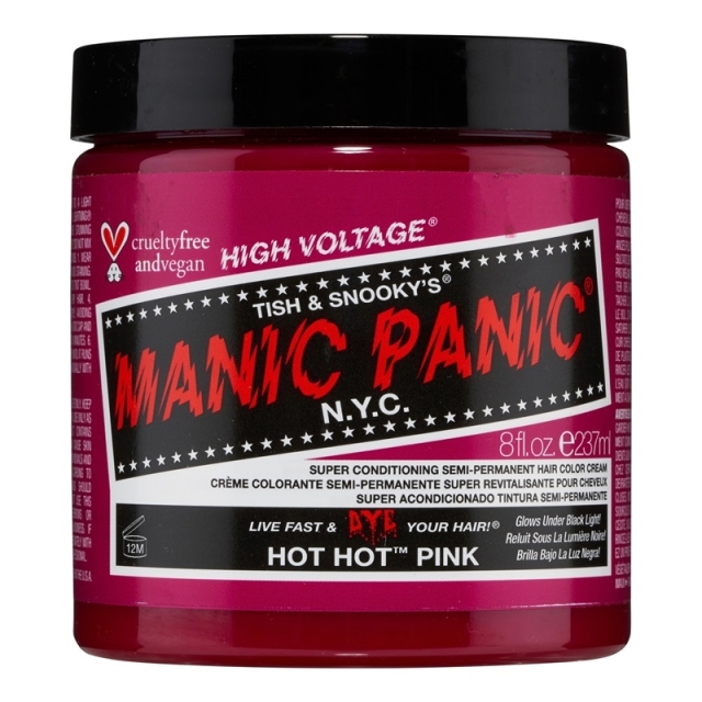 Manic Panic Hot Hot Pink Classic Creme 237ml