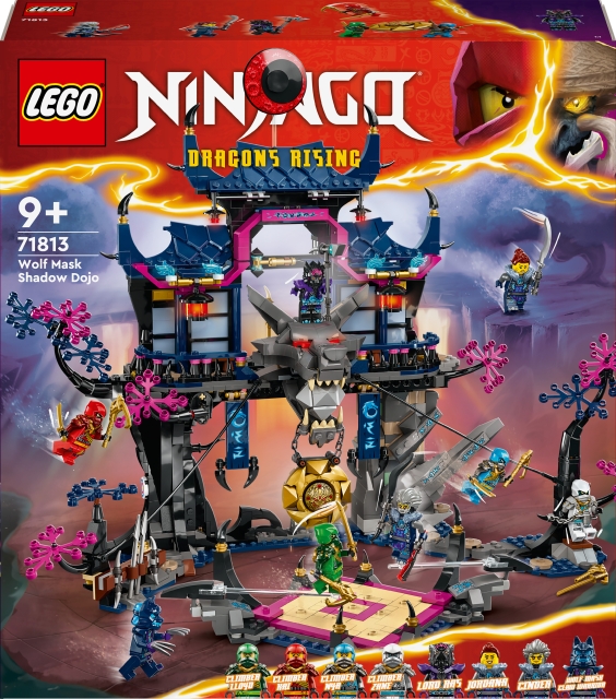 LEGO Ninjago 71813 - Wolf mask shadow dojo