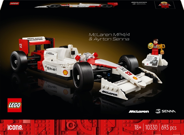 LEGO Icons 10330 - McLaren MP4/4 & Ayrton Senna