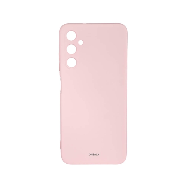 Onsala Phone Case with Silicone Feel Chalk Pink - Samsung A05s 4G