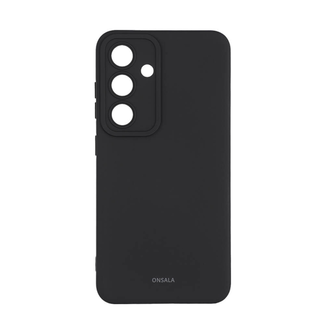 Onsala Phone Case Silicone Black - Samsung S24 5G