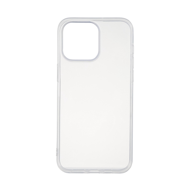Essentials Ultratunt skal för iPhone 15 Pro Max, TPU, transparent