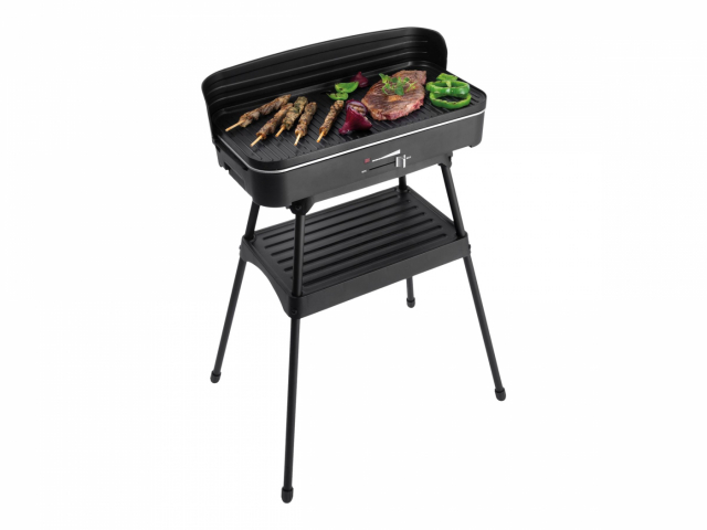 FRITEL Starter BBQ 2246 Garden Grill Black