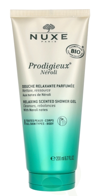 Nuxe Prodigieux Neroli Relaxing Scented Shower Gel 200 ml