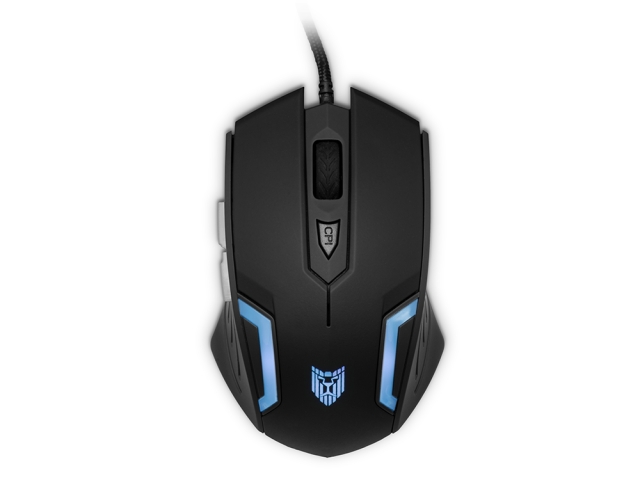 Liocat MX 357C - Gaming Mouse with LED Lighting, Black