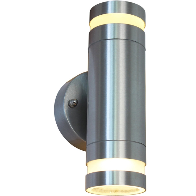 Llitt Fredrik II Väggarmatur 2xGU10-sockel IP44 Aluminium