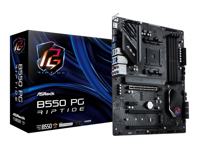 ASRock B550 PG Riptide ATX  AM4 AMD B550